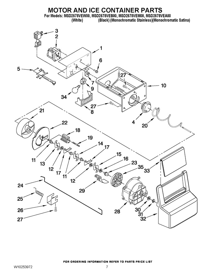 Diagram for MSD2578VEB00
