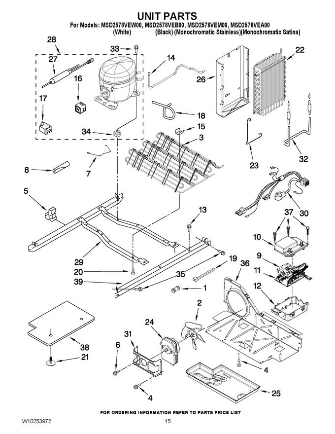 Diagram for MSD2578VEA00