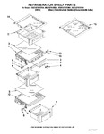 Diagram for 03 - Refrigerator Shelf Parts