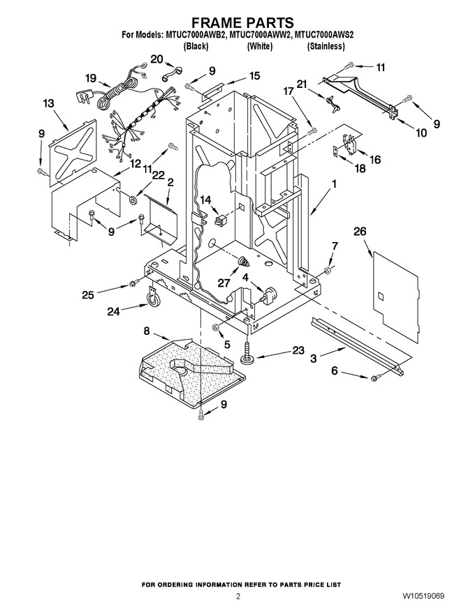 Diagram for MTUC7000AWS2