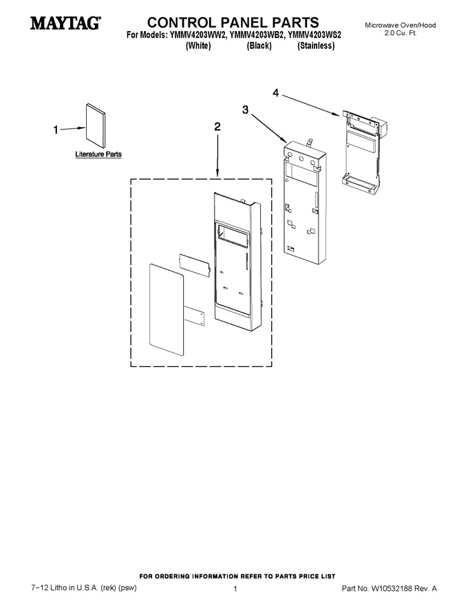 Diagram for YMMV4203WW2