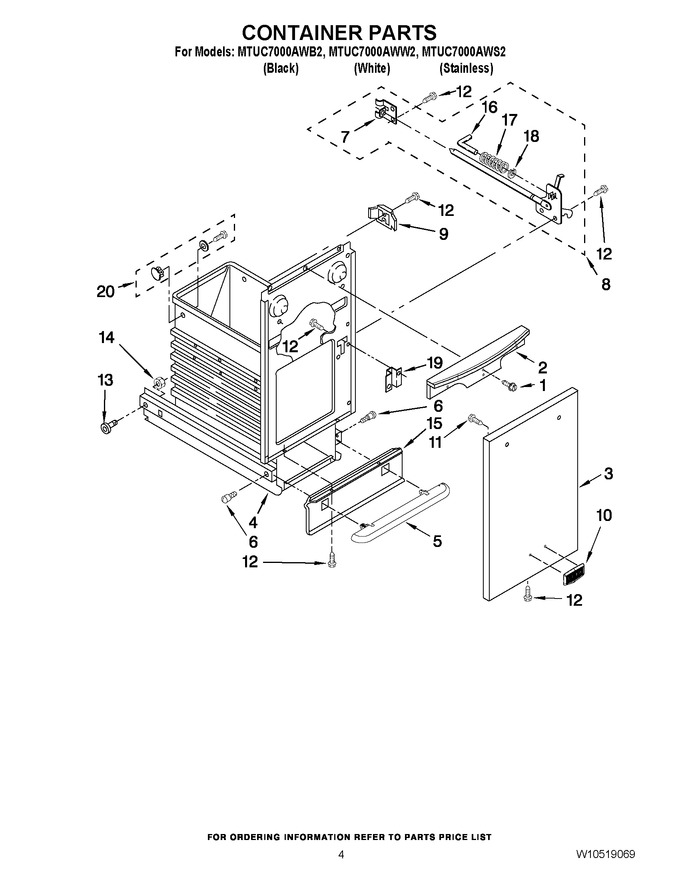 Diagram for MTUC7000AWS2
