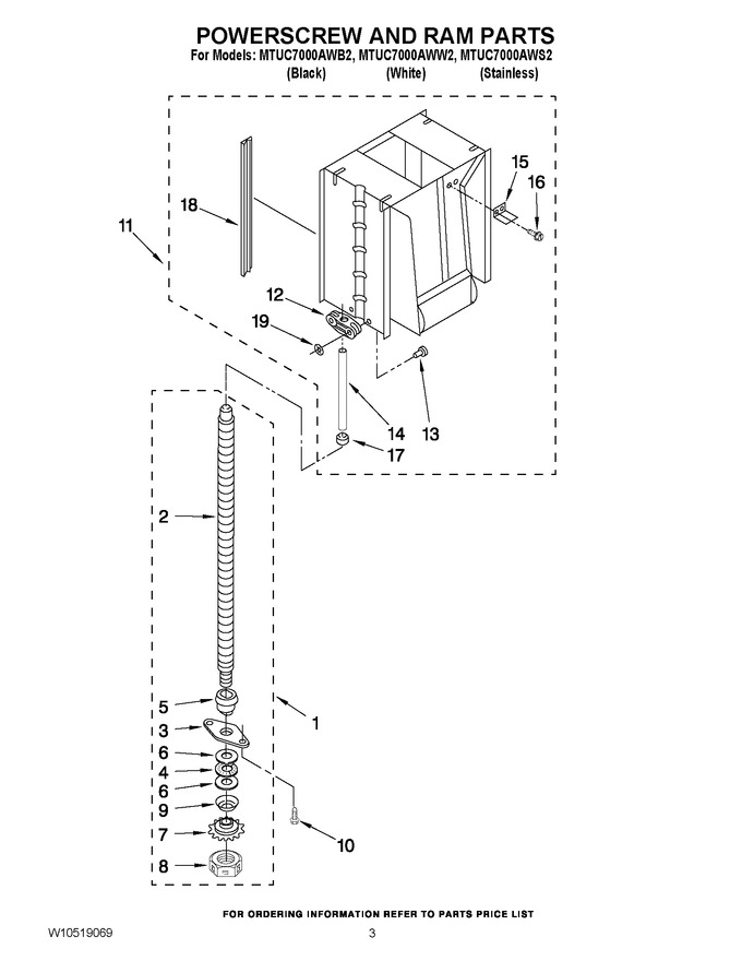 Diagram for MTUC7000AWS2
