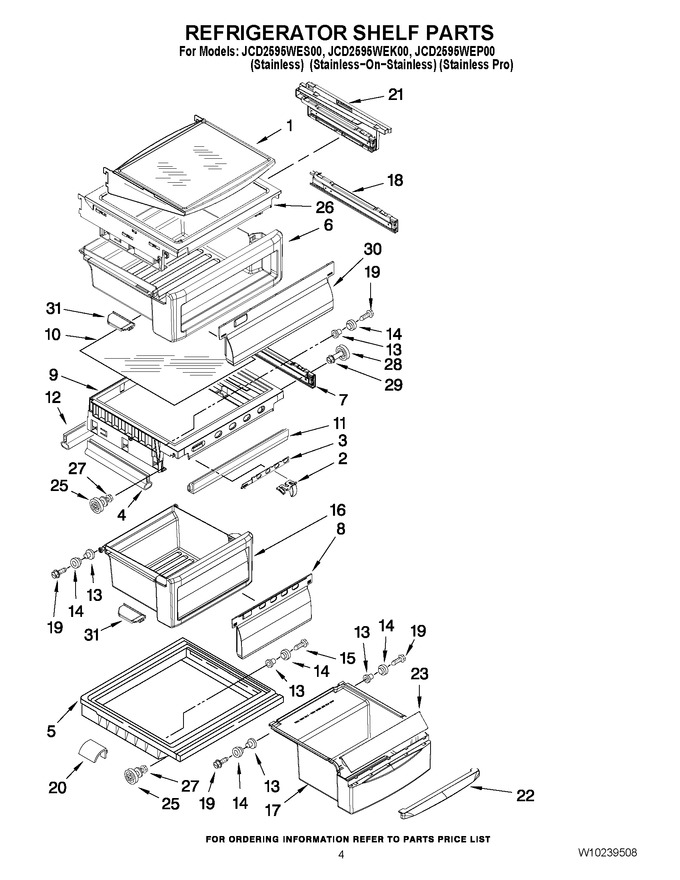 Diagram for JCD2595WEK00