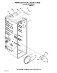 Diagram for 02 - Refrigerator Liner Parts