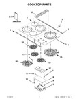 Diagram for 01 - Cooktop Parts