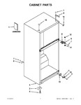 Diagram for 01 - Cabinet Parts