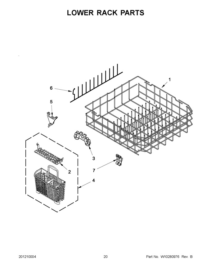 Diagram for JDB3650AWY0