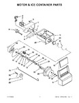 Diagram for 05 - Motor & Ice Container Parts
