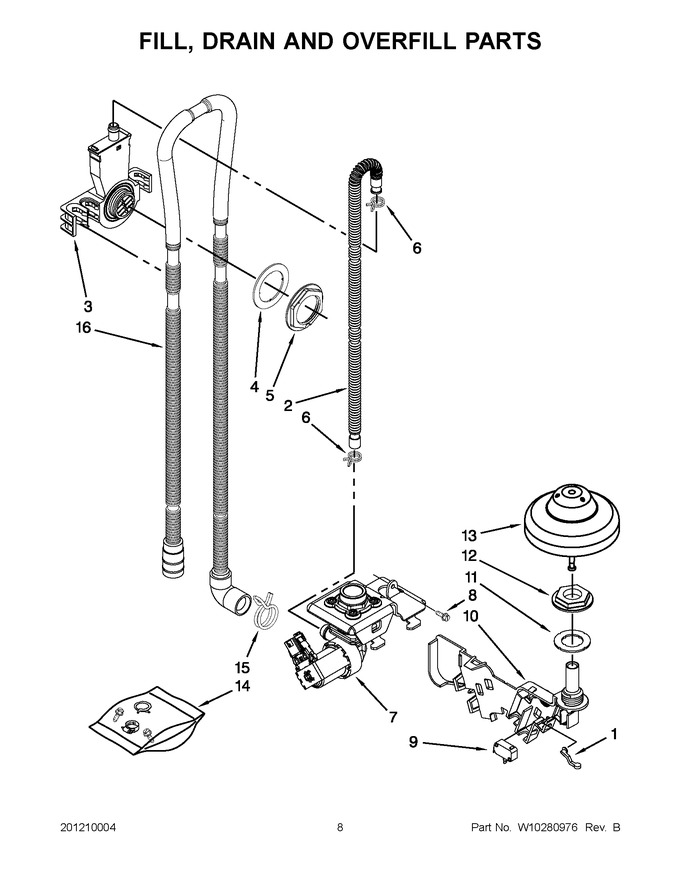 Diagram for JDB3650AWY0