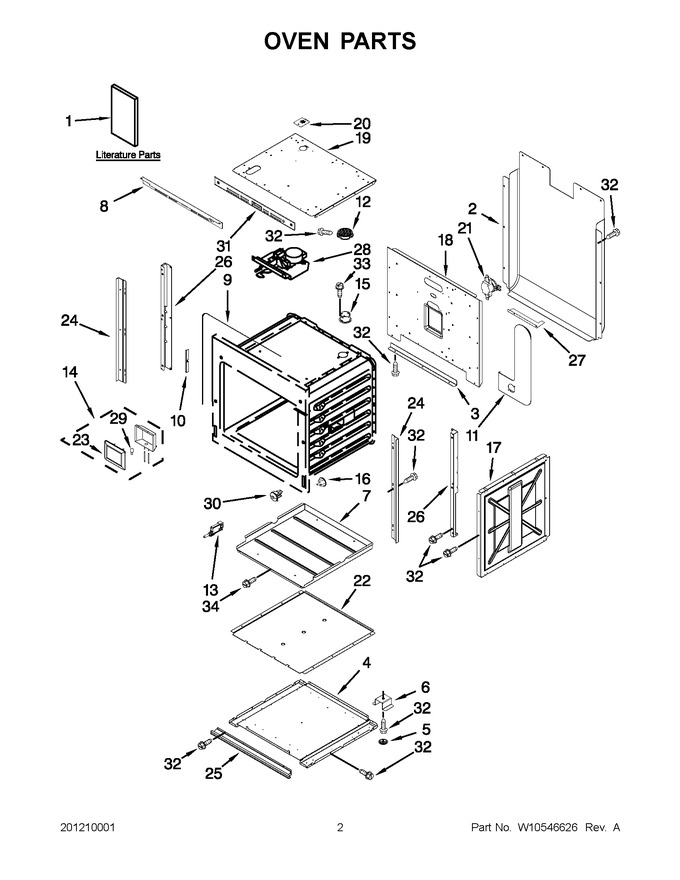 Diagram for JJW3430WP02