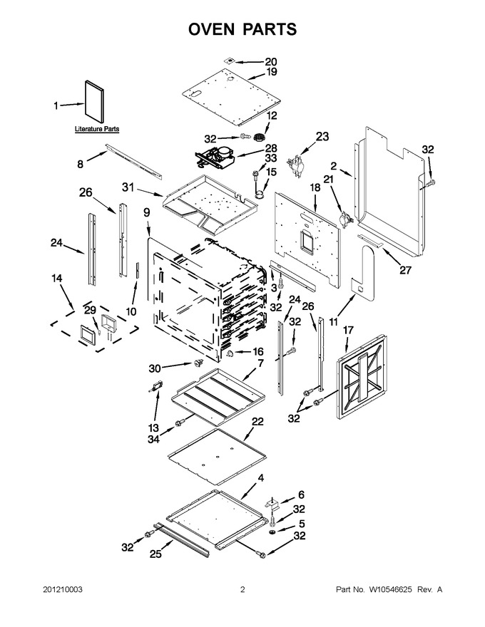 Diagram for JJW3430WR02