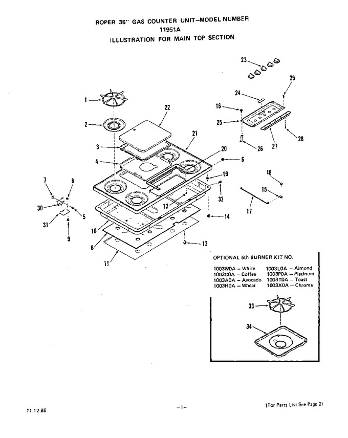 Diagram for 1195^1A