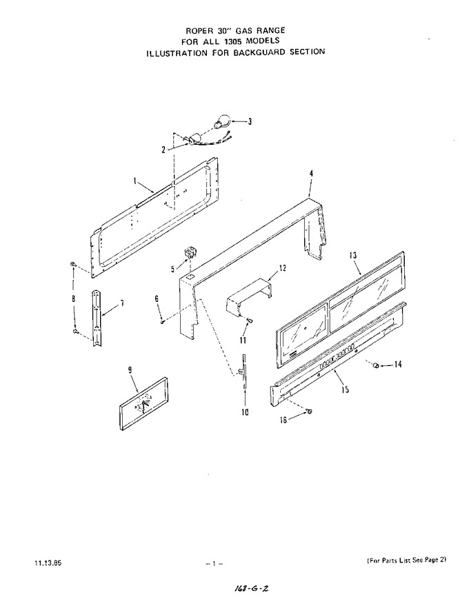 Diagram for 1305W0A
