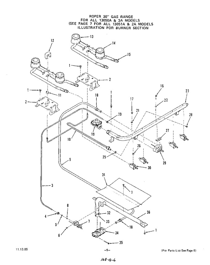 Diagram for 1305^0A