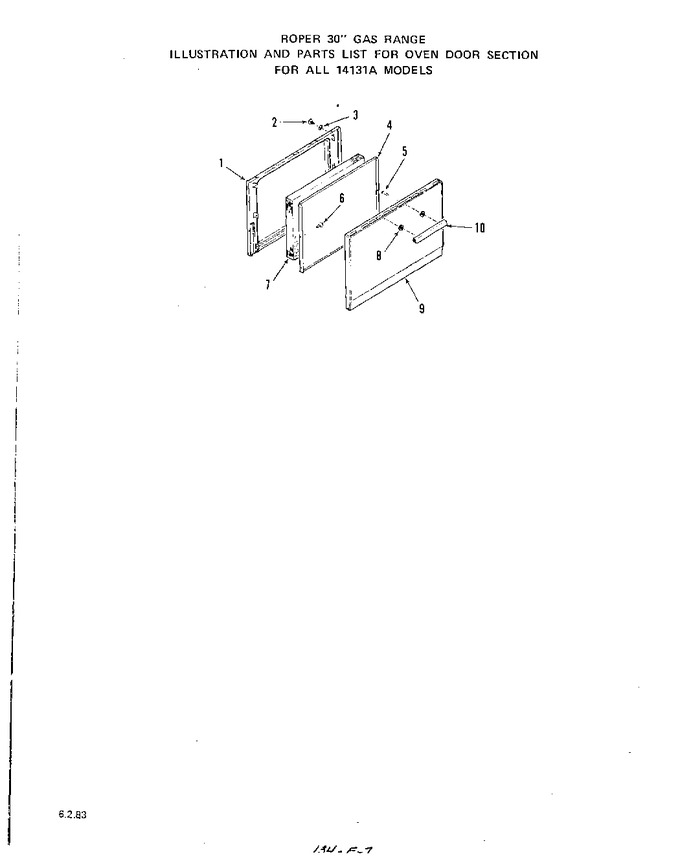 Diagram for 1413W1A