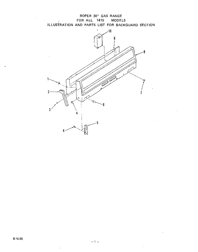 Diagram for 1415W0A