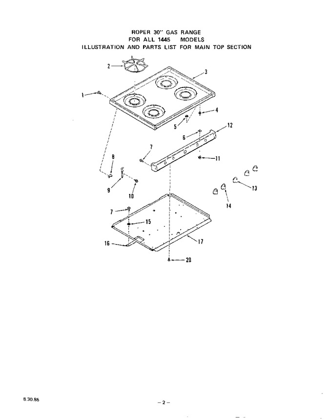 Diagram for 1445W0A