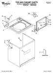 Diagram for 01 - Top And Cabinet Parts