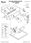 Diagram for 01 - Top And Console Parts