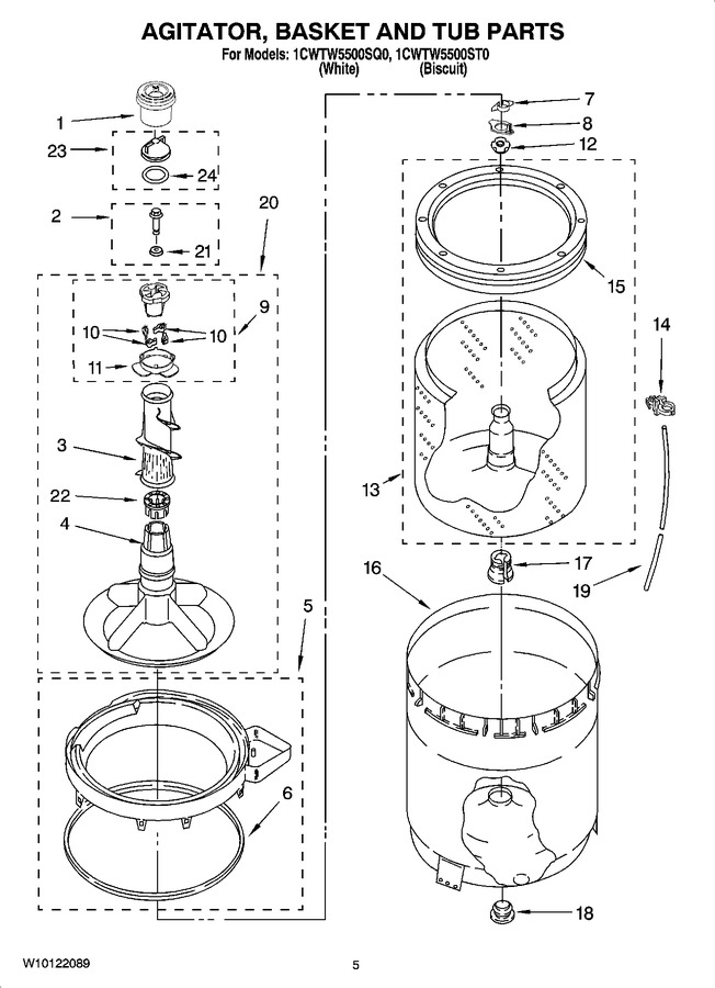 Diagram for 1CWTW5500ST0