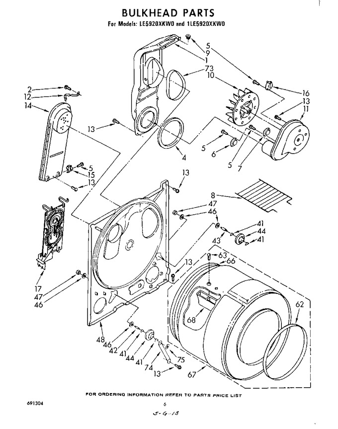 Diagram for LE5920XKW0