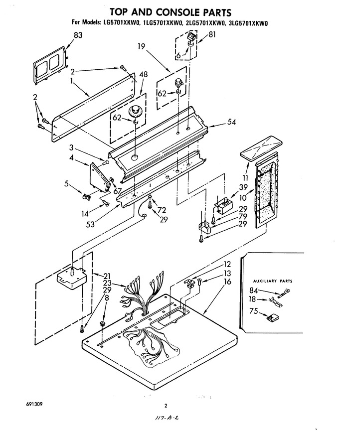 Diagram for LG5701XKW0