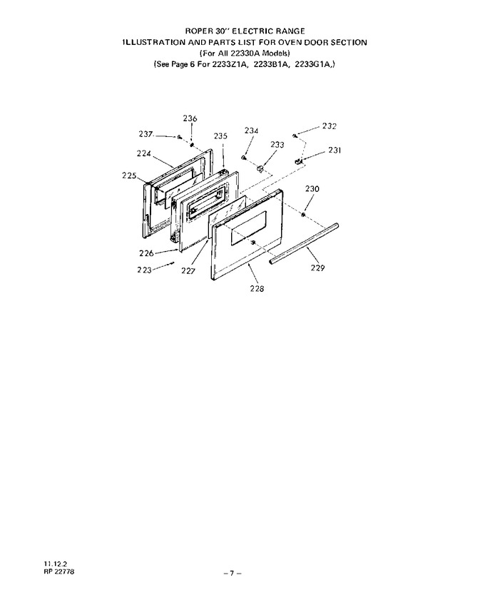 Diagram for 2233W0A