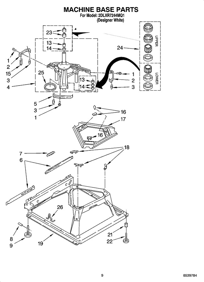 Diagram for 2DLXR7244MQ1