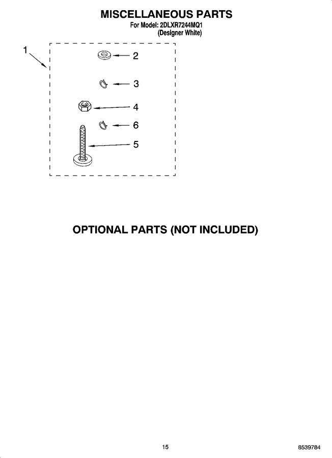 Diagram for 2DLXR7244MQ1