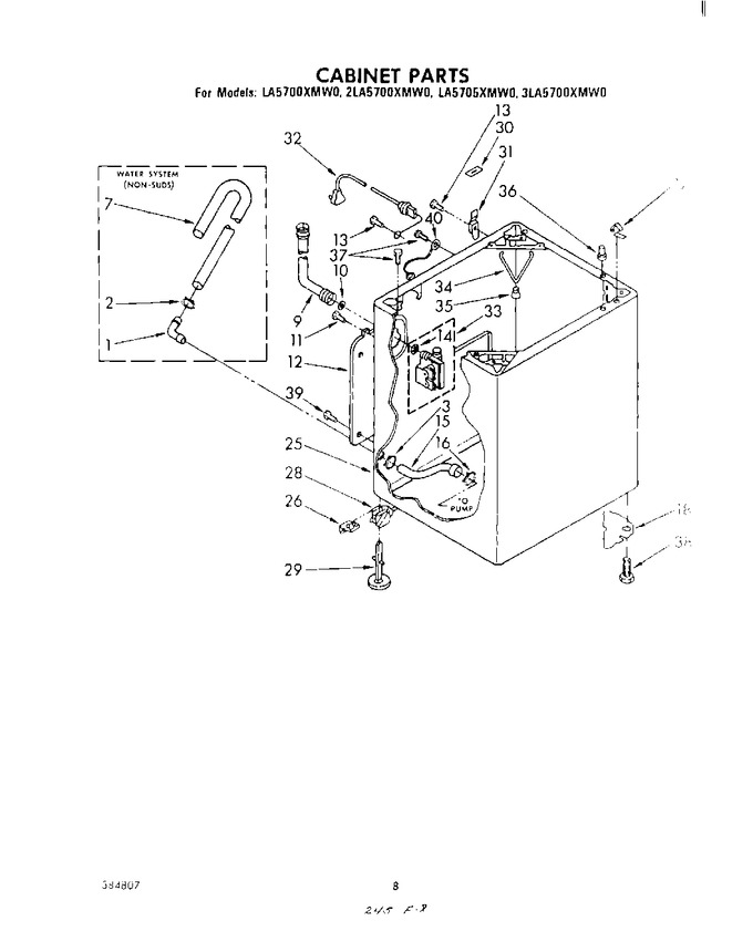 Diagram for 2LA5700XMW0