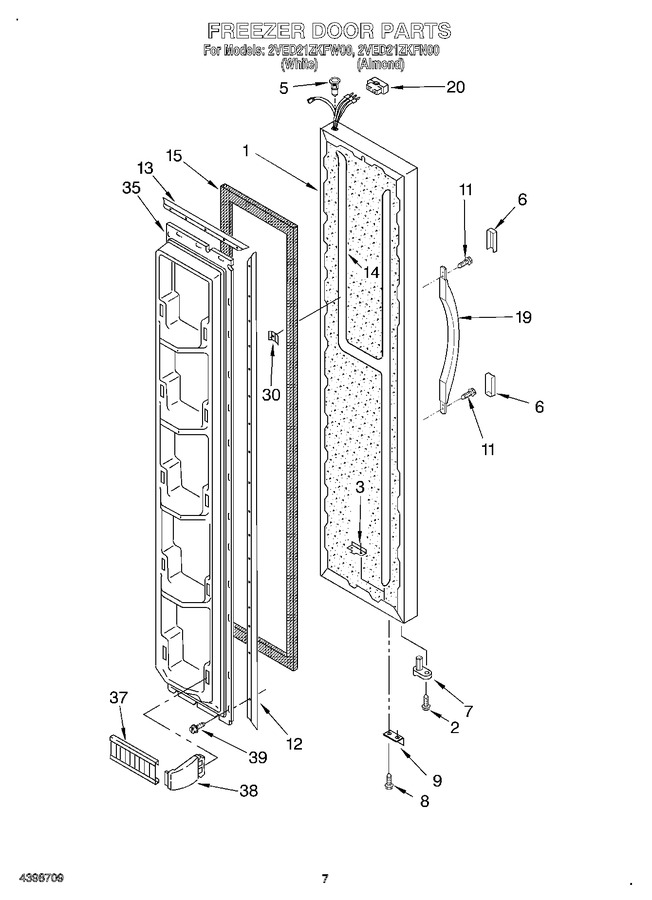 Diagram for 2VED21ZKFW00