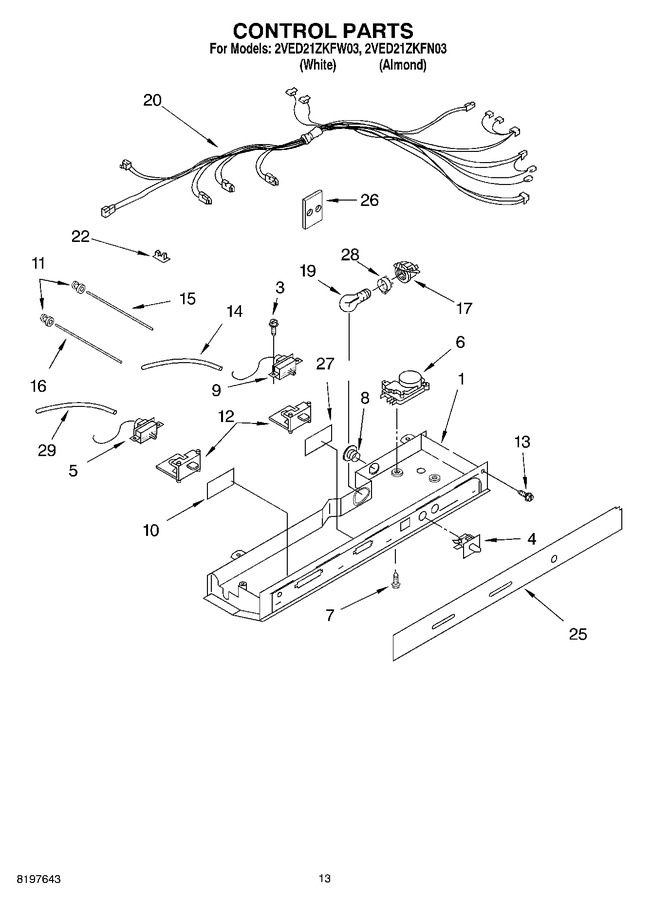 Diagram for 2VED21ZKFN03