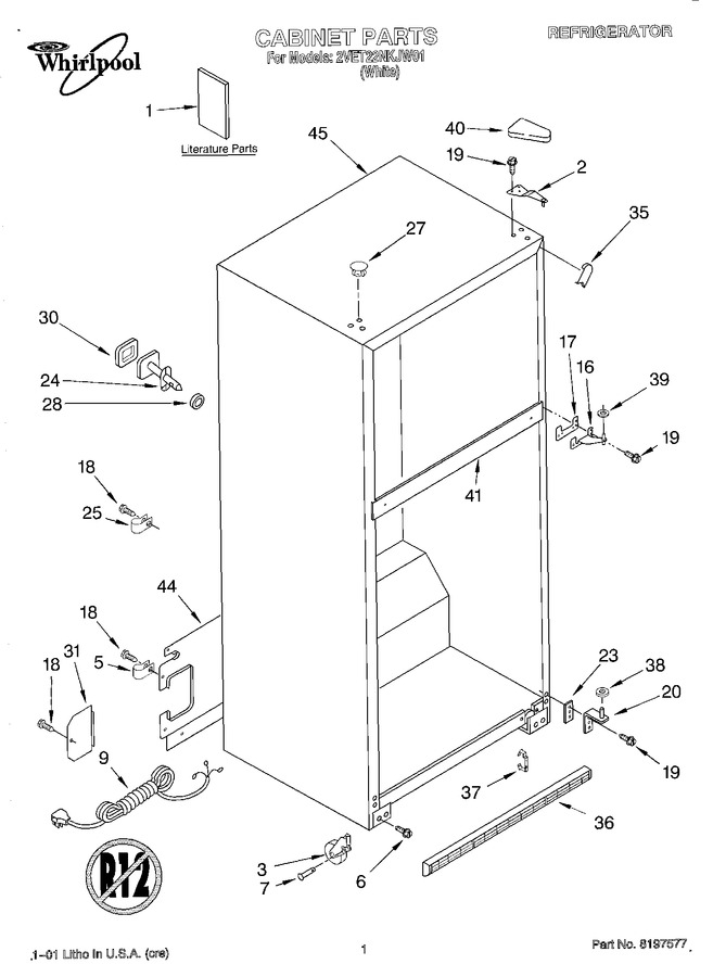 Diagram for 2VET22NKJW01