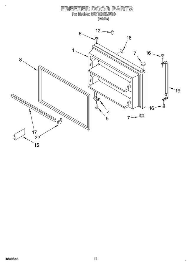 Diagram for 2VET23DKJW00