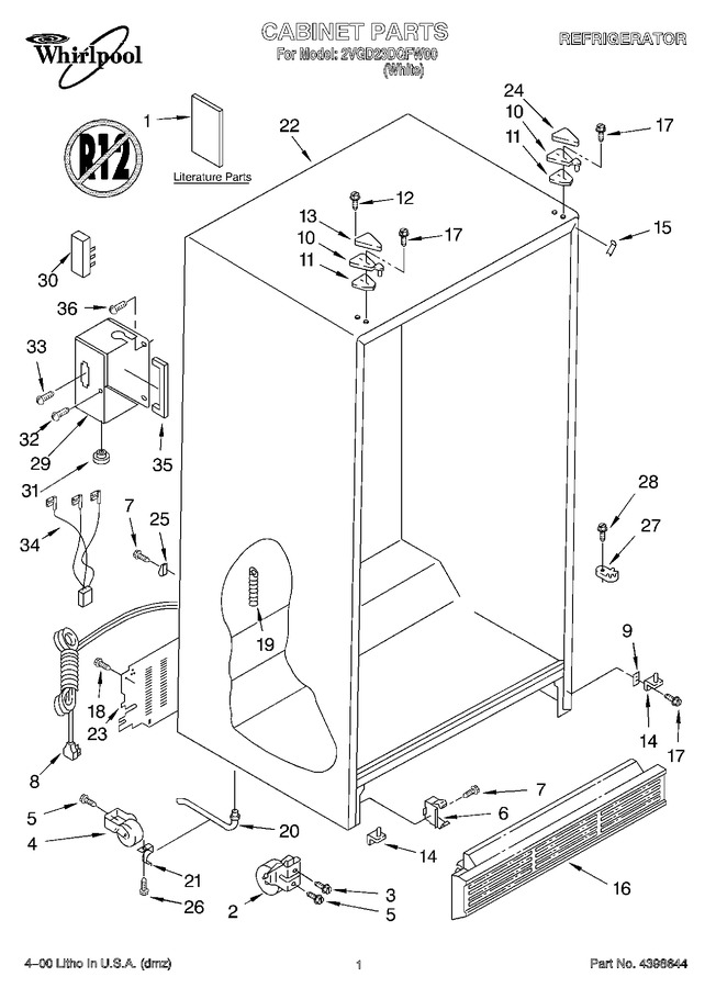 Diagram for 2VGD23DQFW00