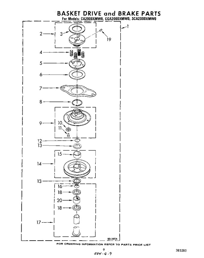 Diagram for GCA2000XMW0
