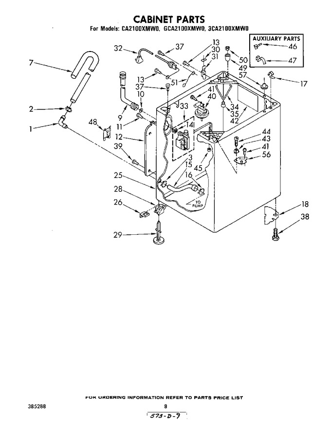 Diagram for GCA2100XMW0