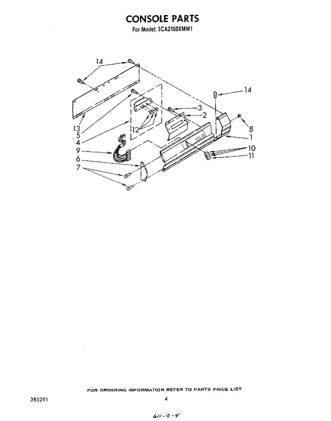Diagram for 3CA2100XMW1