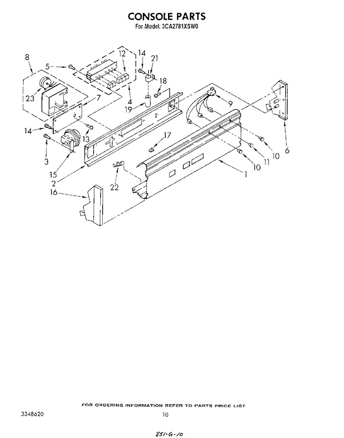Diagram for 3CA2781XSW0