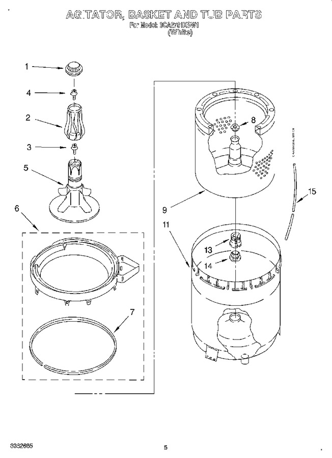 Diagram for 3CA2781XSW1