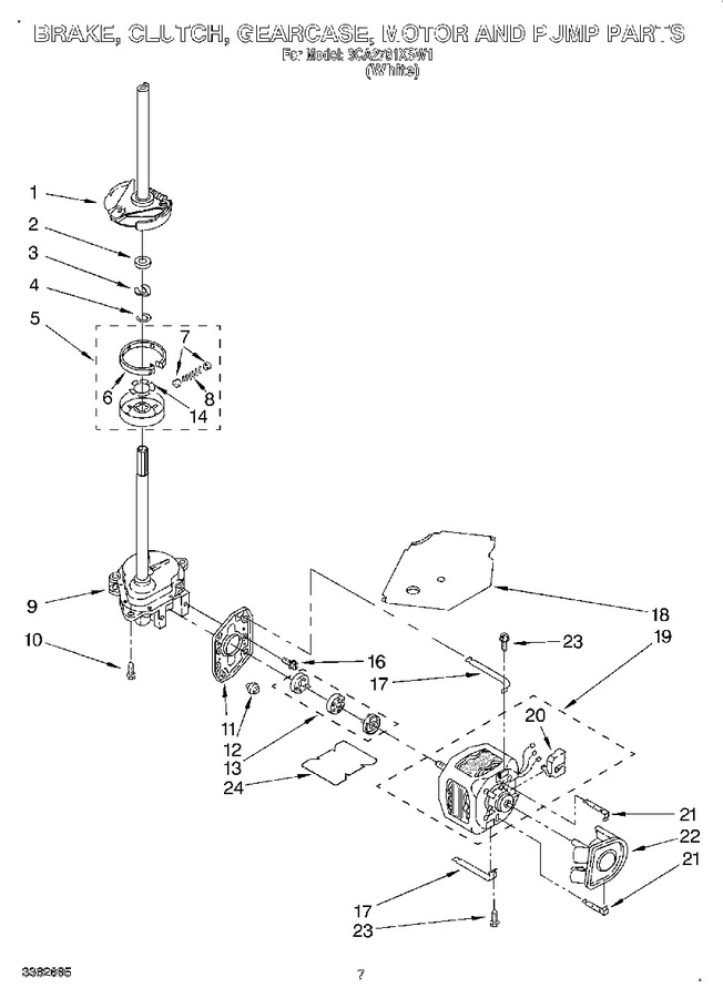 Diagram for 3CA2781XSW1