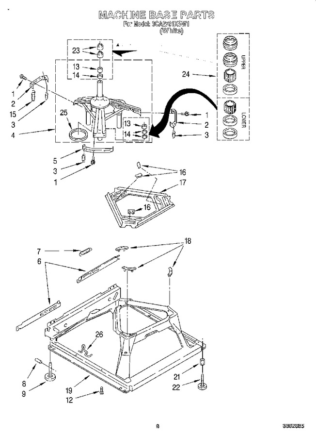 Diagram for 3CA2781XSW1