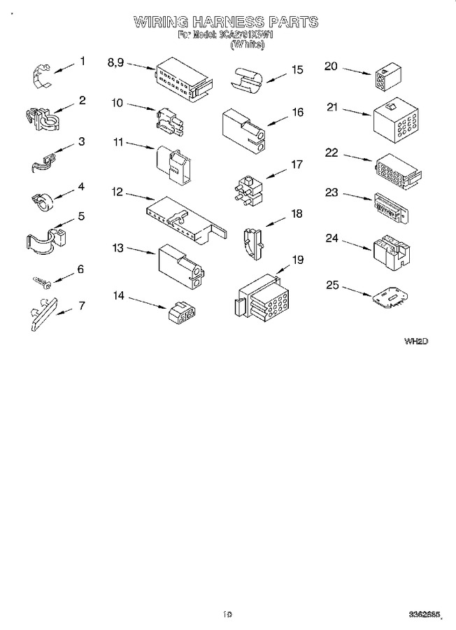 Diagram for 3CA2781XSW1