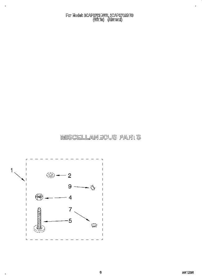 Diagram for 3CAP2762BW0