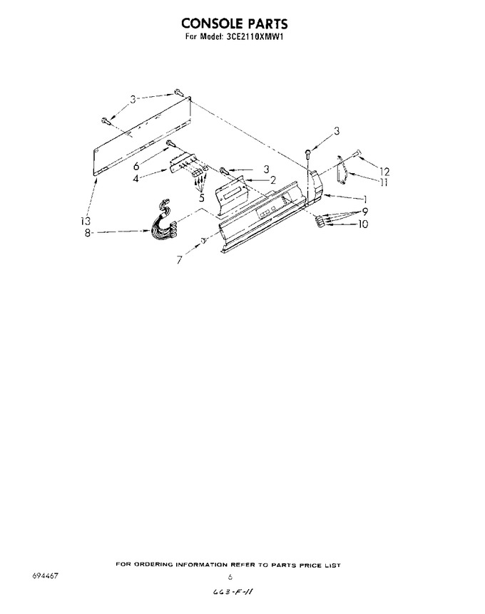 Diagram for 3CE2110XMW1