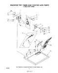 Diagram for 03 - Machine Top, Timer And Control Box