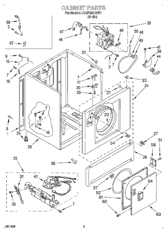 Diagram for 3CGP2901DW1