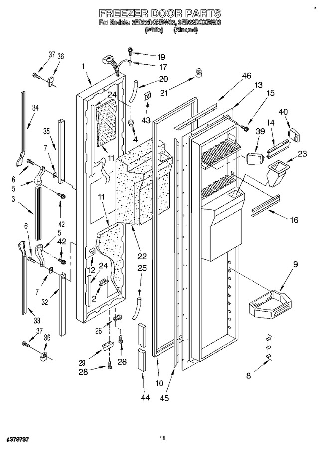 Diagram for 3ED22DQXBW03