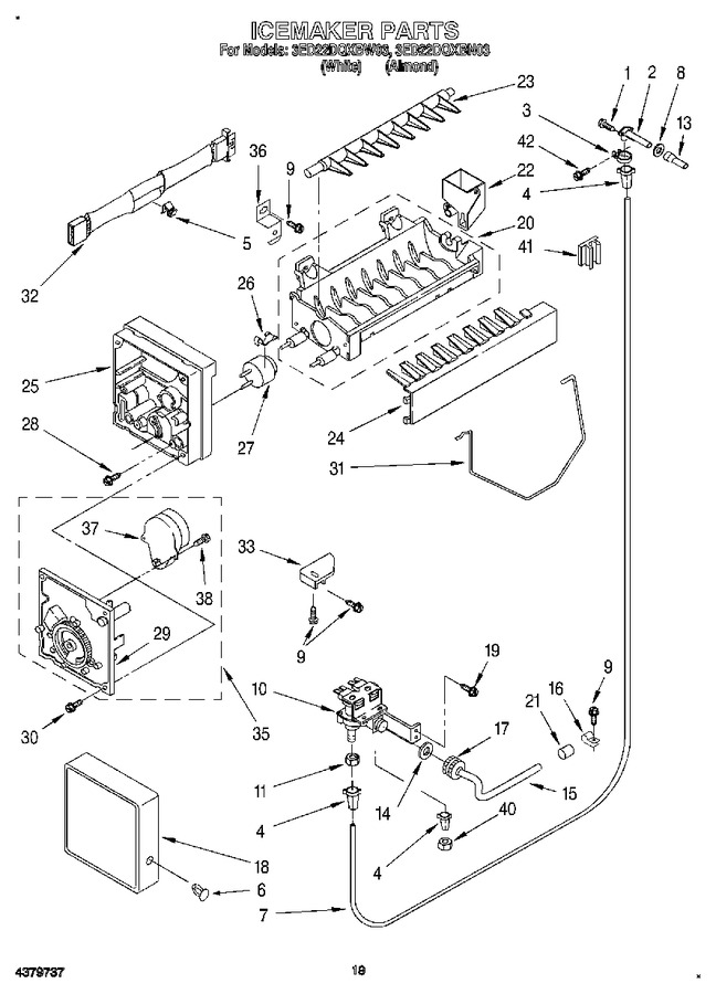 Diagram for 3ED22DQXBW03